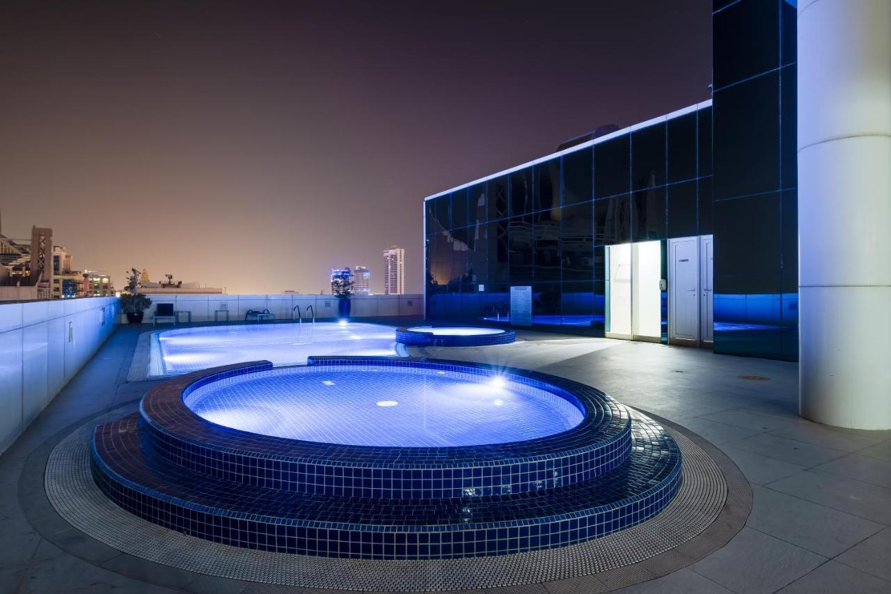 Luxury Apt - Rooftop Pool - City View Дубай Экстерьер фото